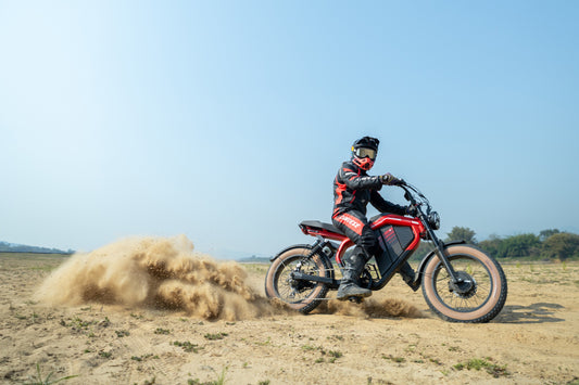 Introducing the M5 Full Suspension Electric Dirt Bike